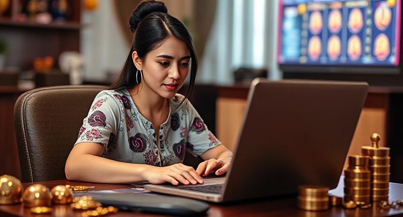 Pemain slot menyusun strategi untuk menang